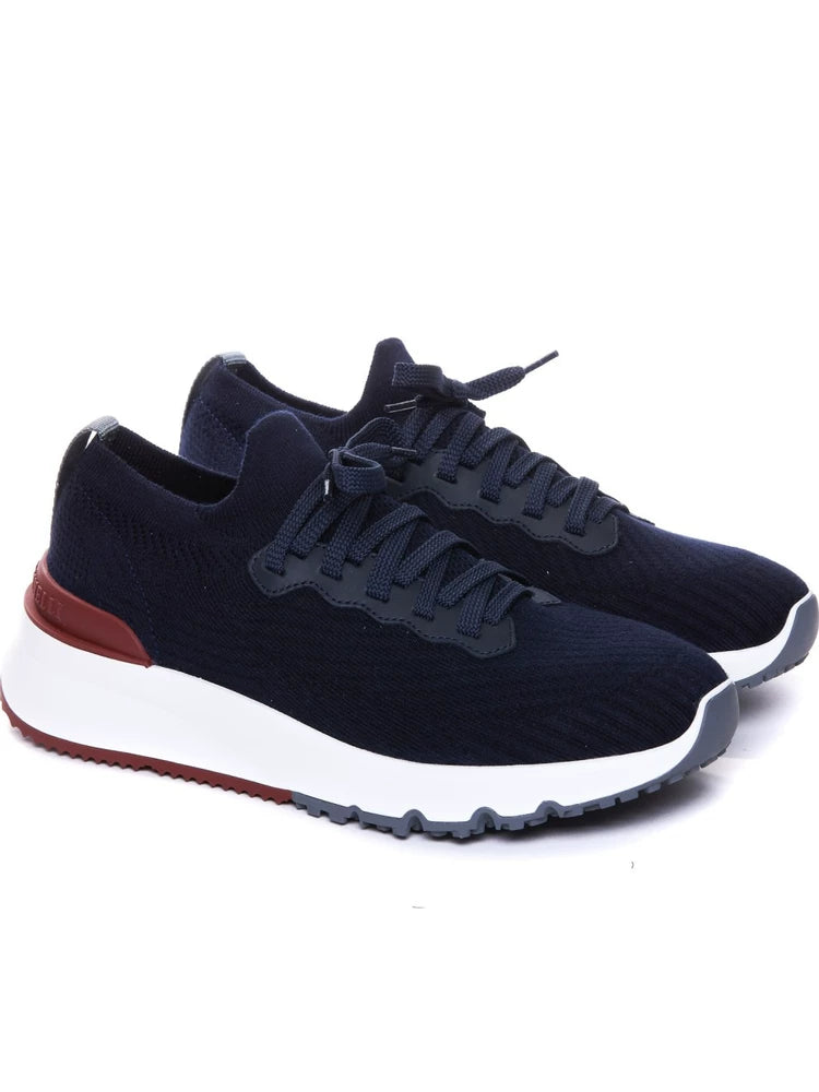 Brunello Cucinelli Men's Sneakers in Blue