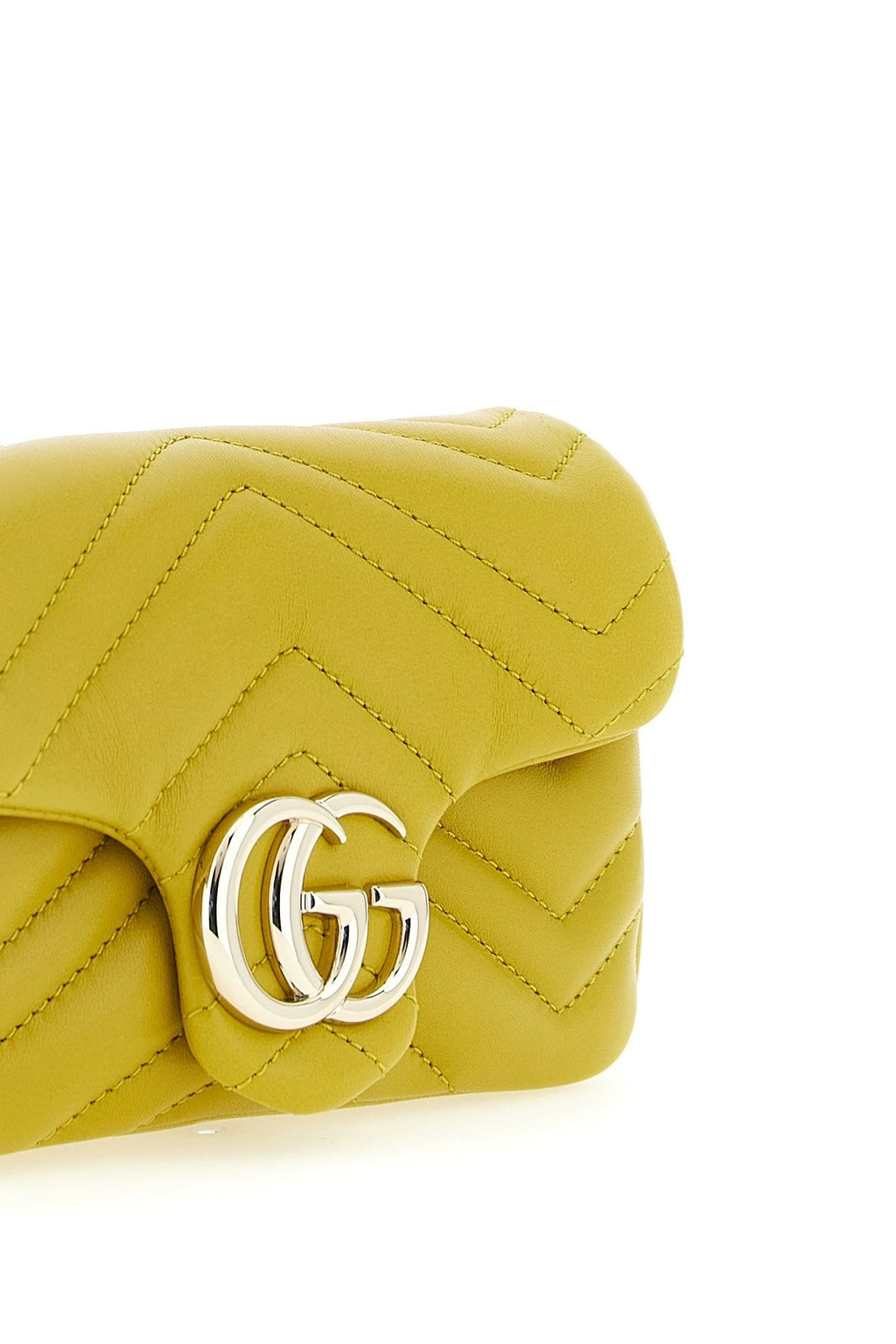 Gucci Women's Gg Marmont Mini Bag in Yellow