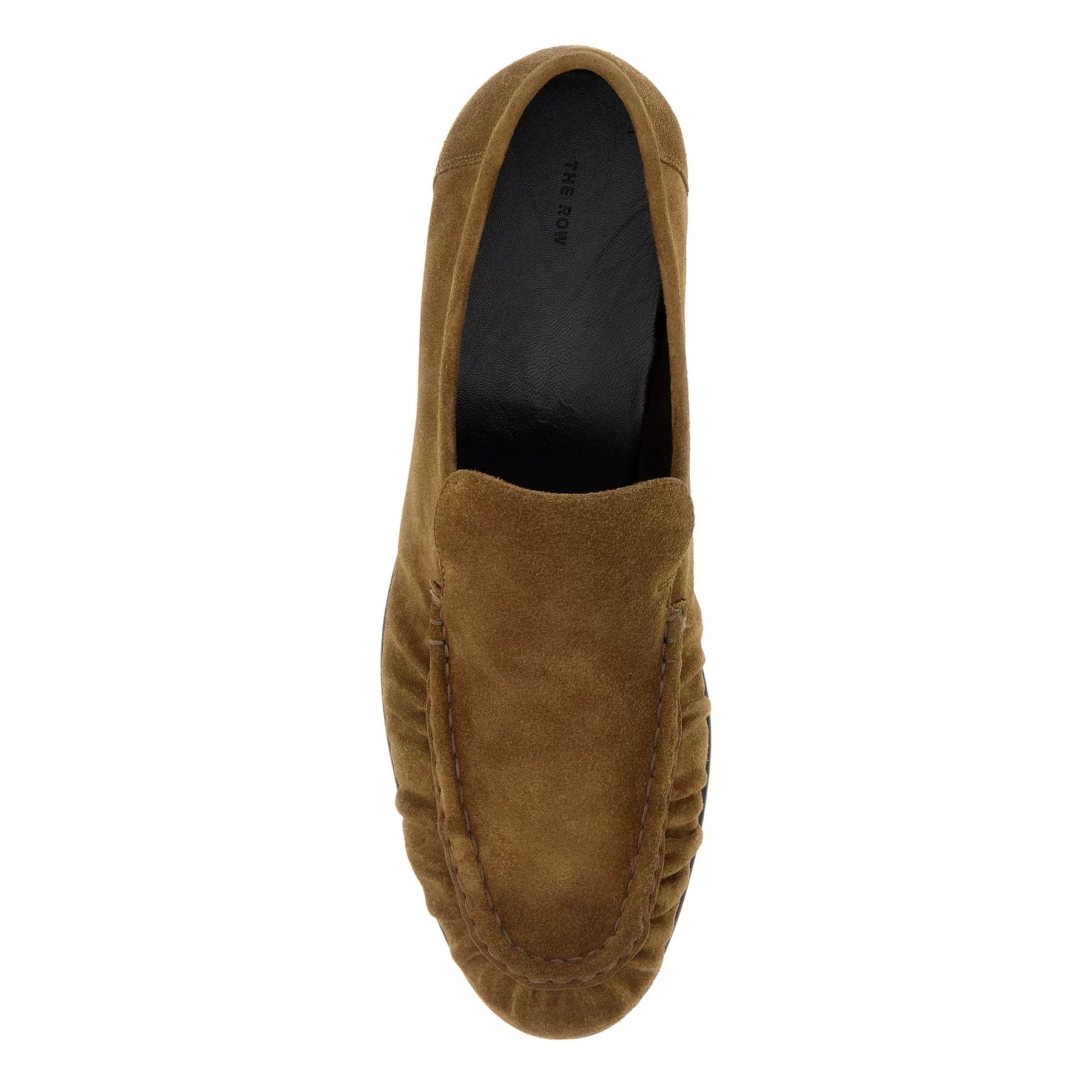 The Row Men's Two Loafers in Brown