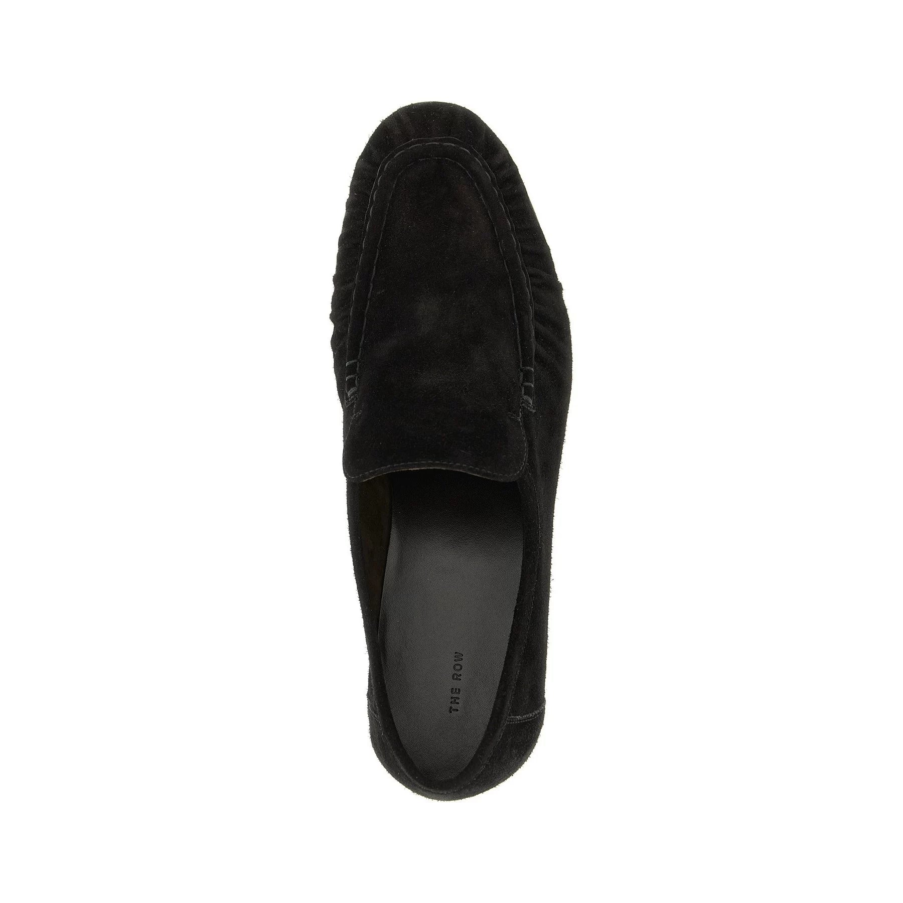 The Row Men's Soft Two Loafers in Black
