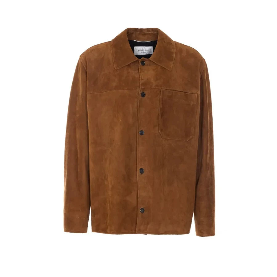 Ysl Men's Saint Laurent Leather Jacket