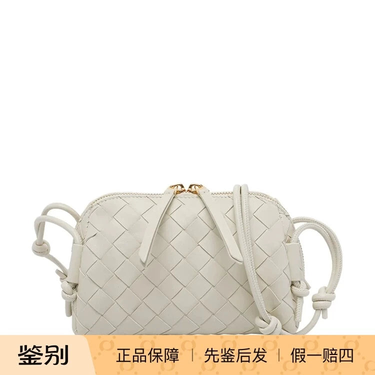 Bottega Veneta Women's Concert Mini Shoulder Bag in White
