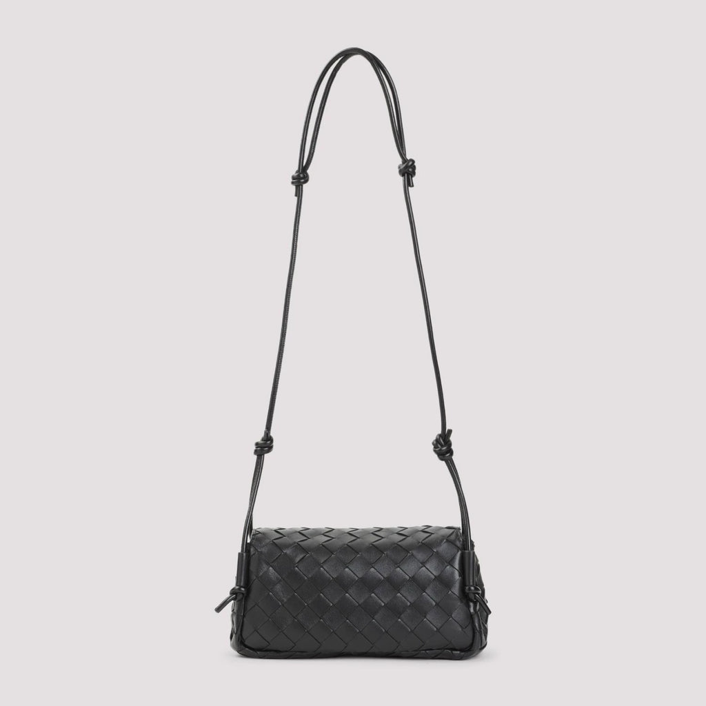 Bottega Veneta Women's Notturno Small Shoulder Bag in Black