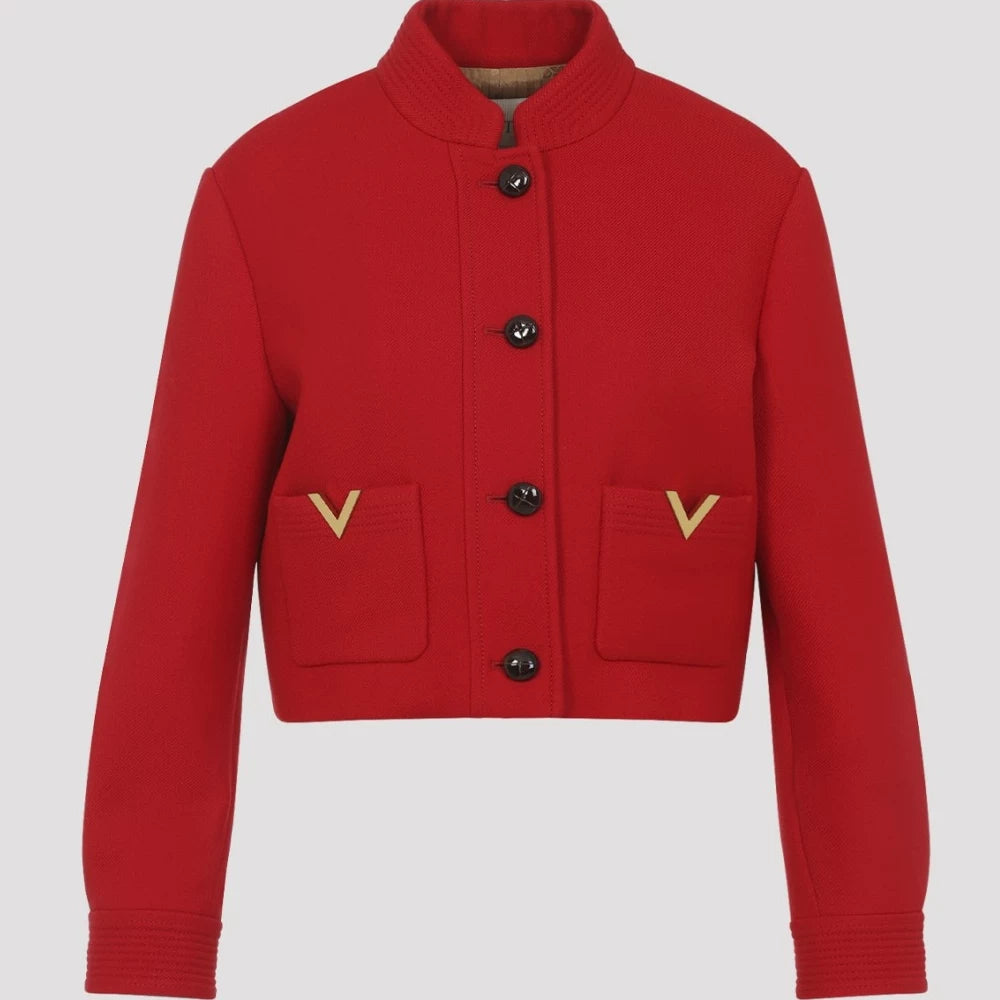 Valentino Women's Coat in Red