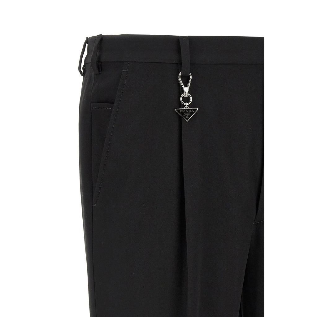 Prada Men's Casual Pants in Black