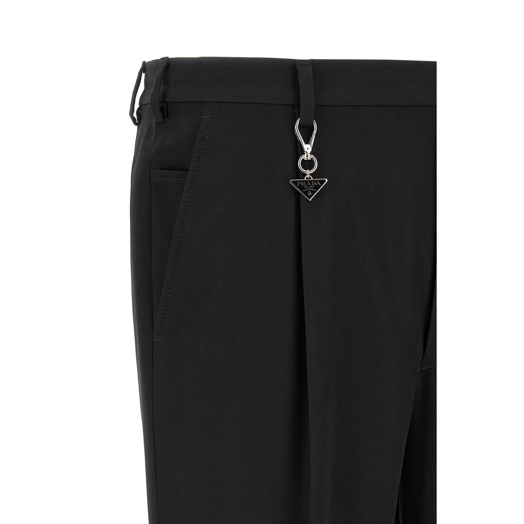 Prada Men's Casual Pants in Black