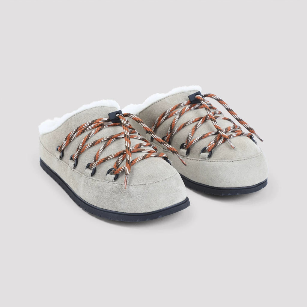 Prada Women's Slippers in Grey