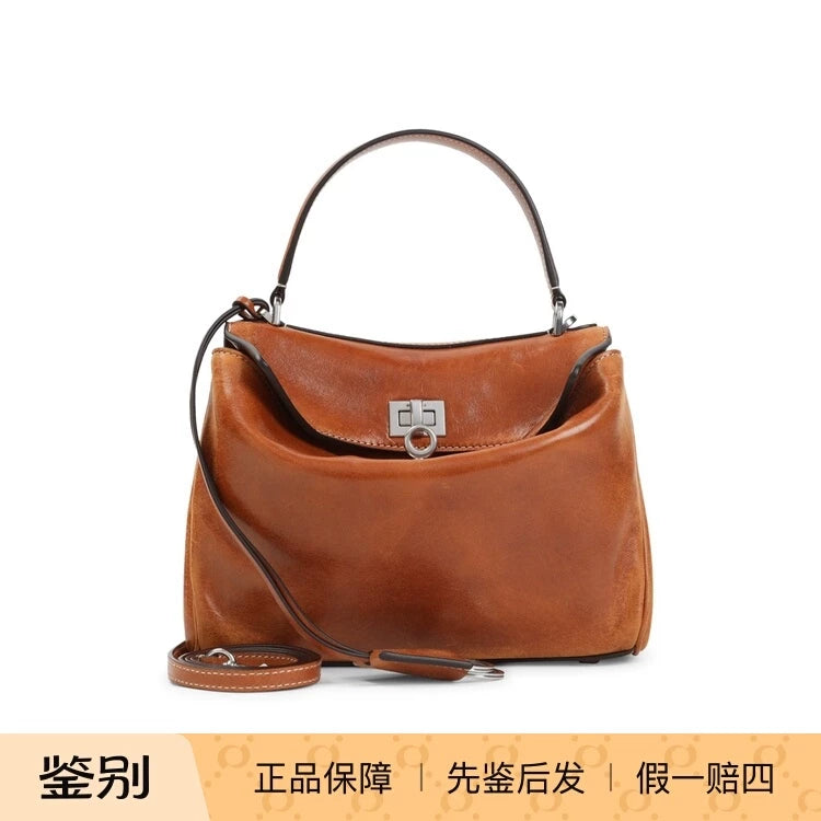 Balenciaga Women's Rodeo Mini Bag in Brown