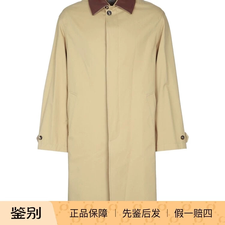 Dior Men's Trench Coat in Beige