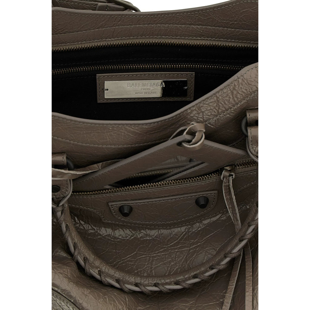 Balenciaga Women's Le City Medium Bag in Grey