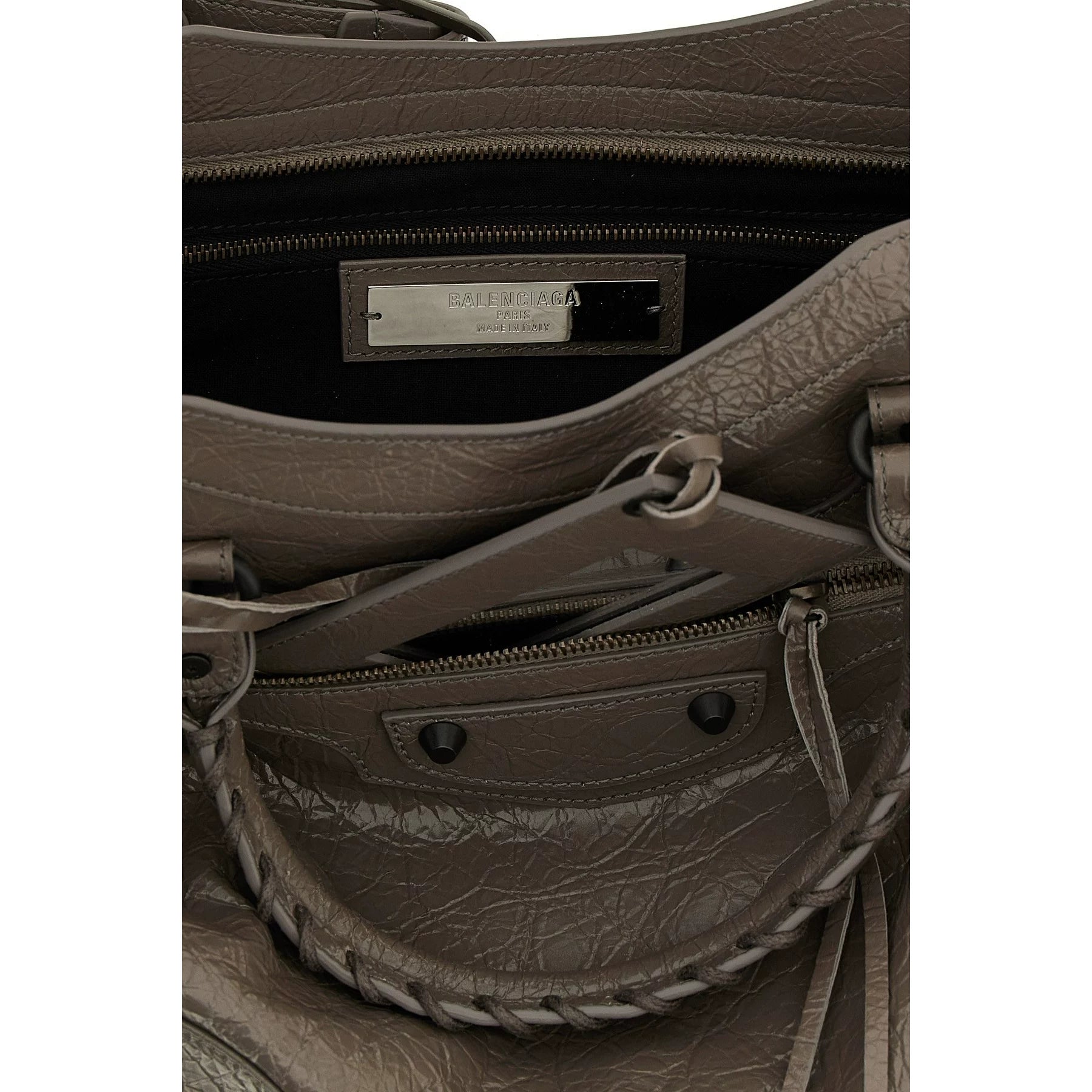 Balenciaga Women's Le City Medium Bag in Grey