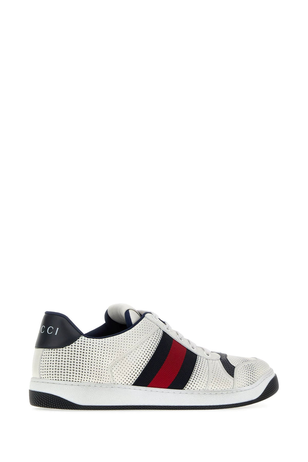 Gucci Men's Screener Sneakers in White