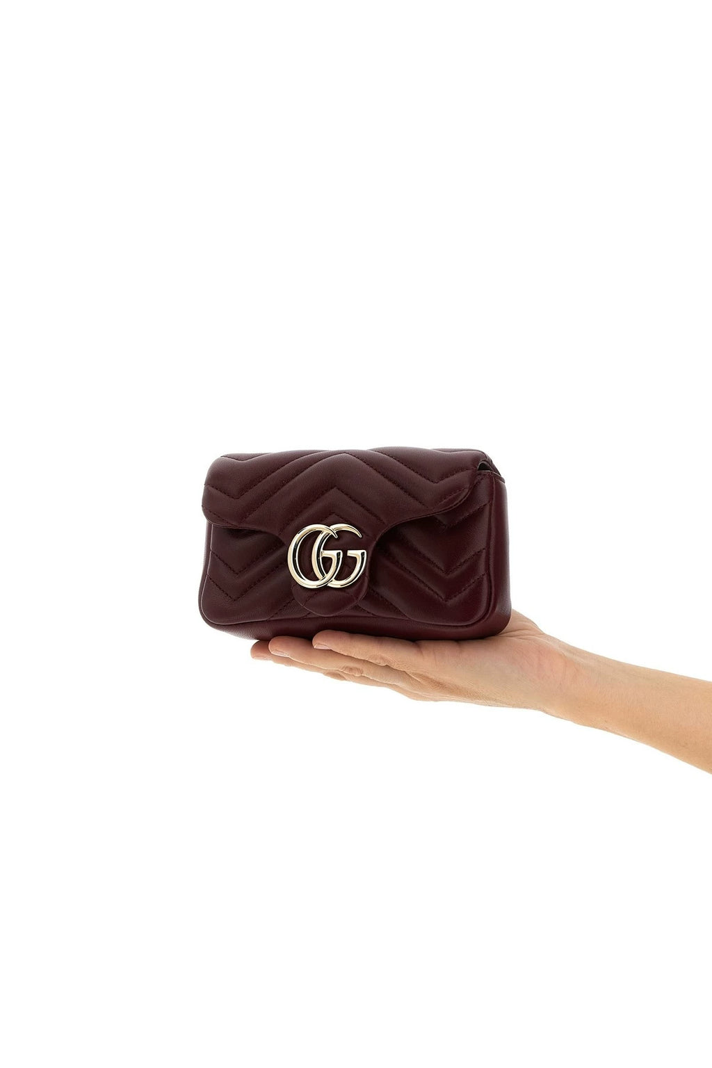 Gucci Women's Gg Marmont Mini Bag in Red
