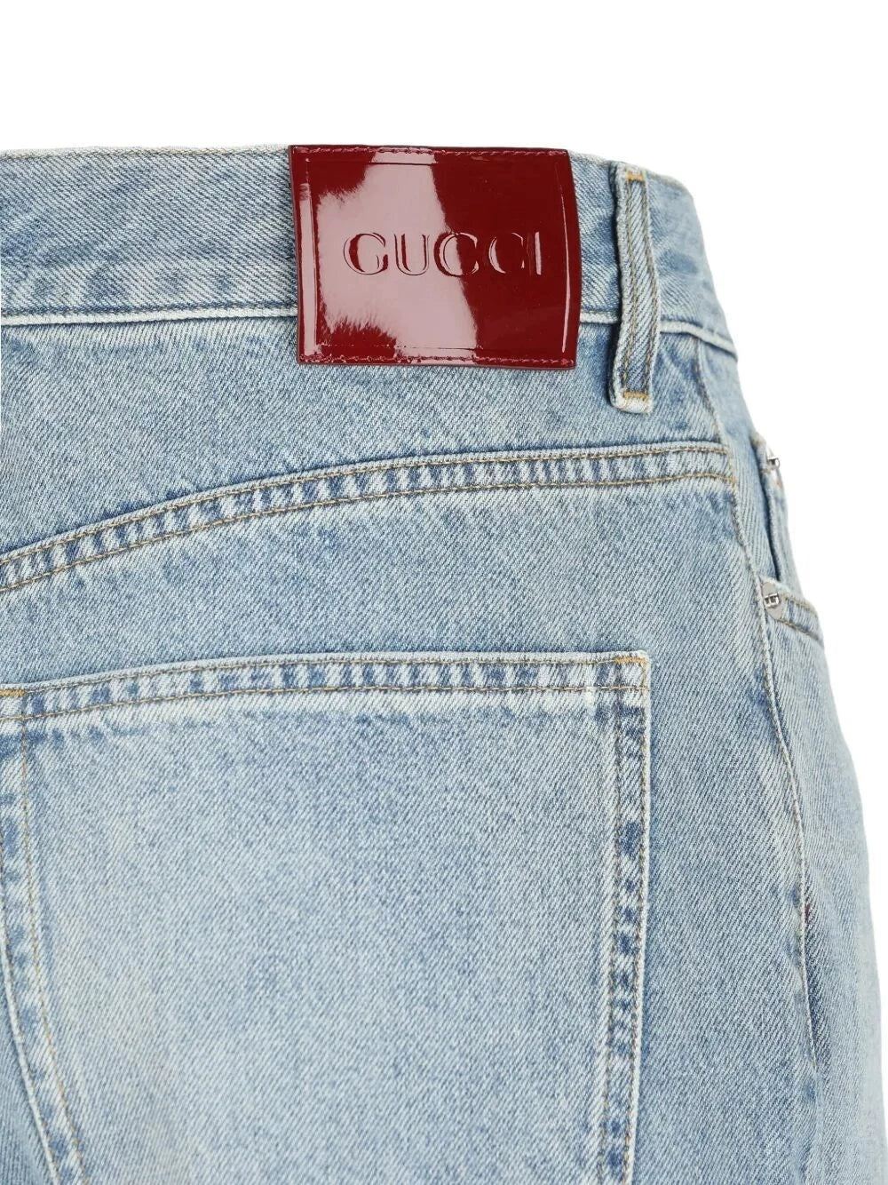 Gucci Women's Boyfriend Jeans in Blue