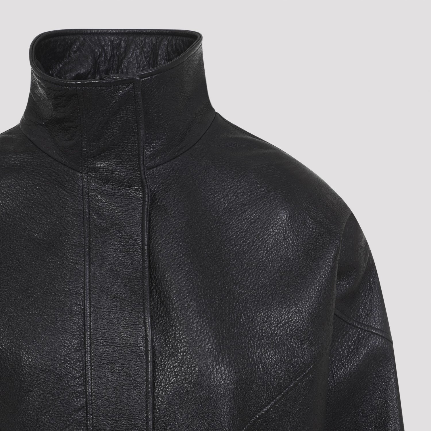 Acne Studios Women's Leather Jacket in Black