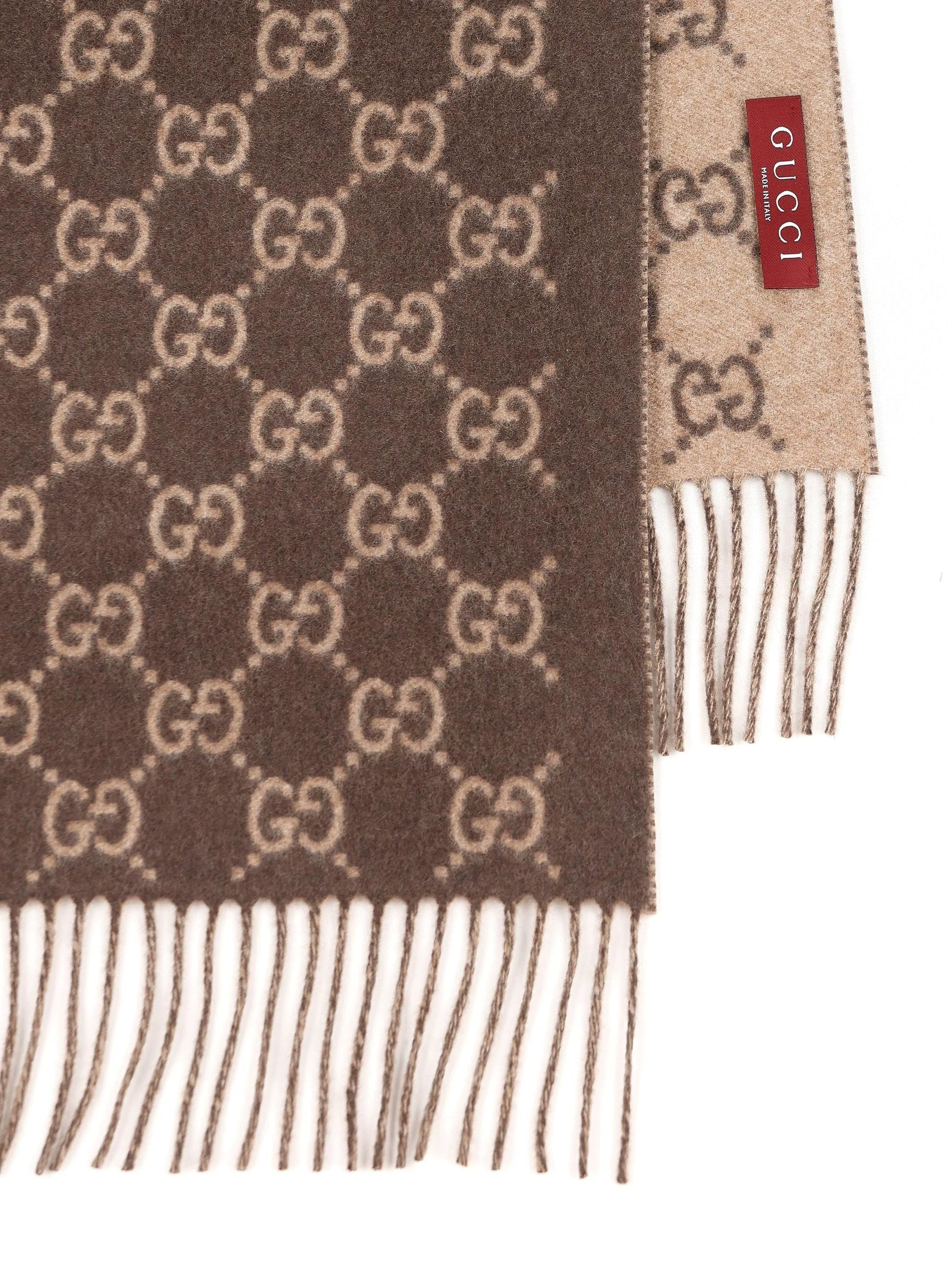 Gucci Men's Scarf in Brown