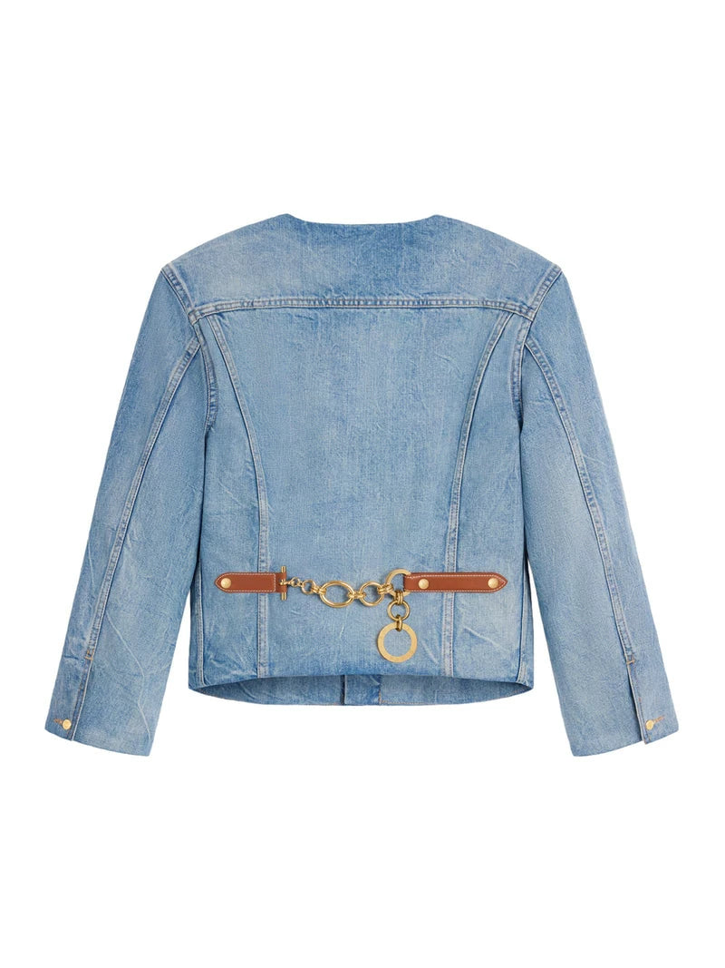 Celine Women's Coat in Blue