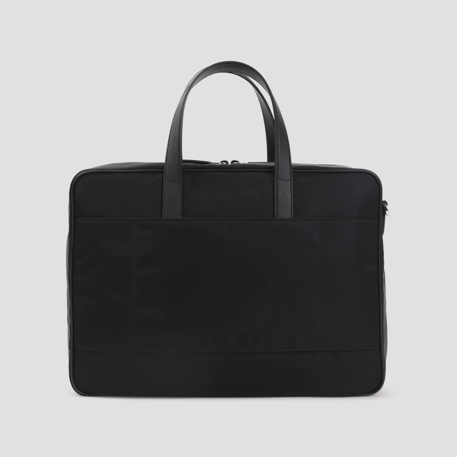 Prada Men's Medium Briefcase in Black