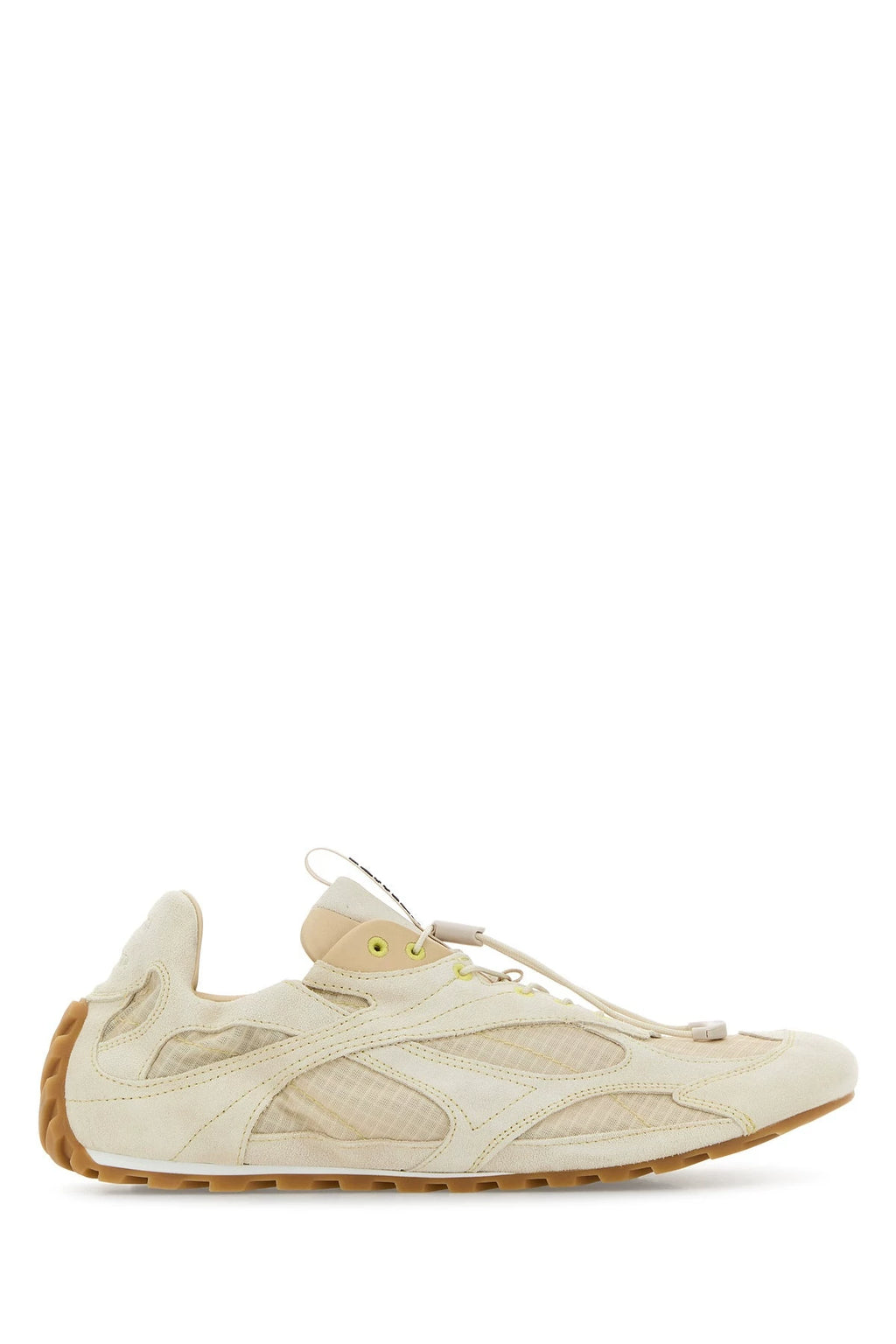 Bottega Veneta Men's Flash Orbit Sneakers in Beige