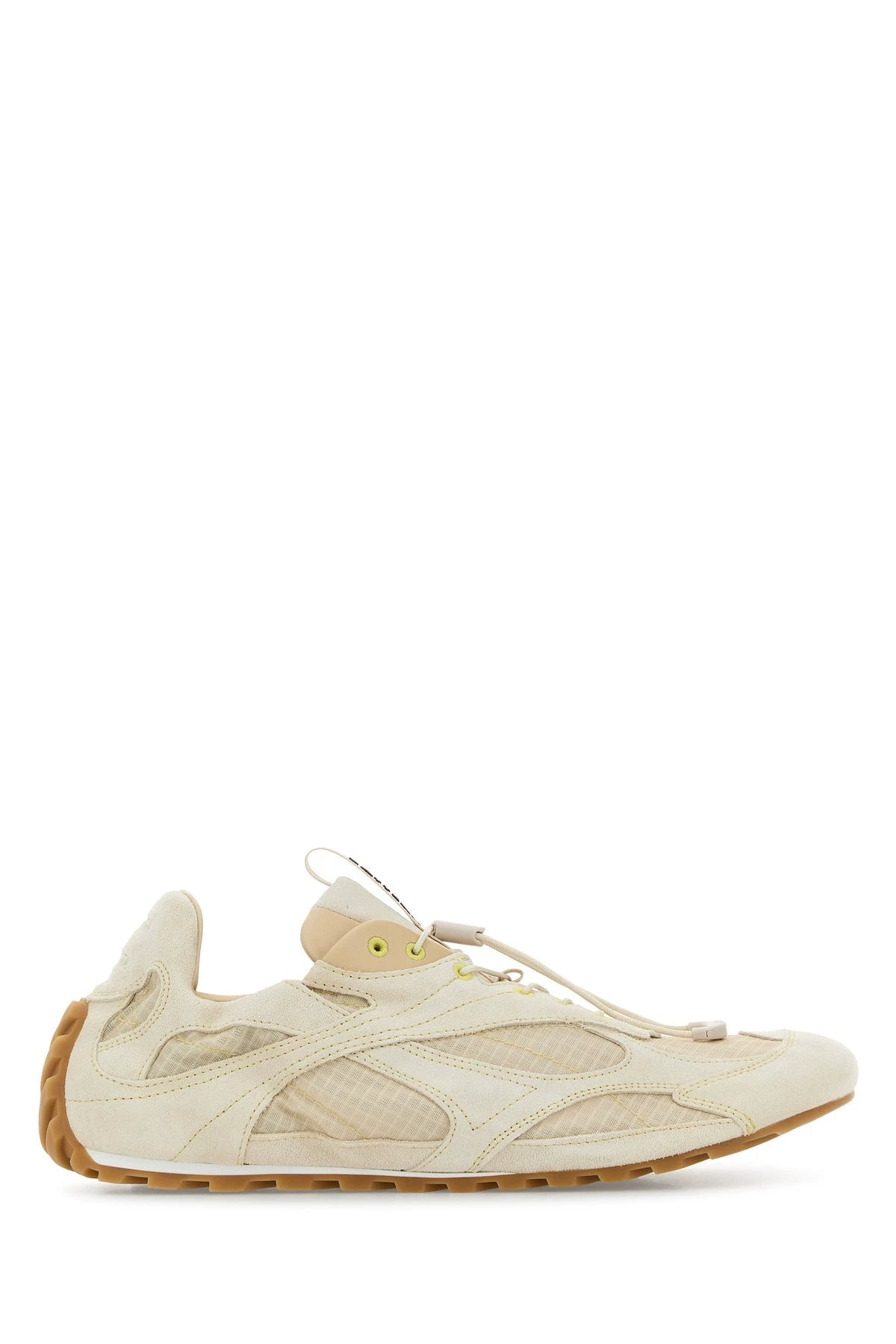 Bottega Veneta Men's Flash Orbit Sneakers in Beige