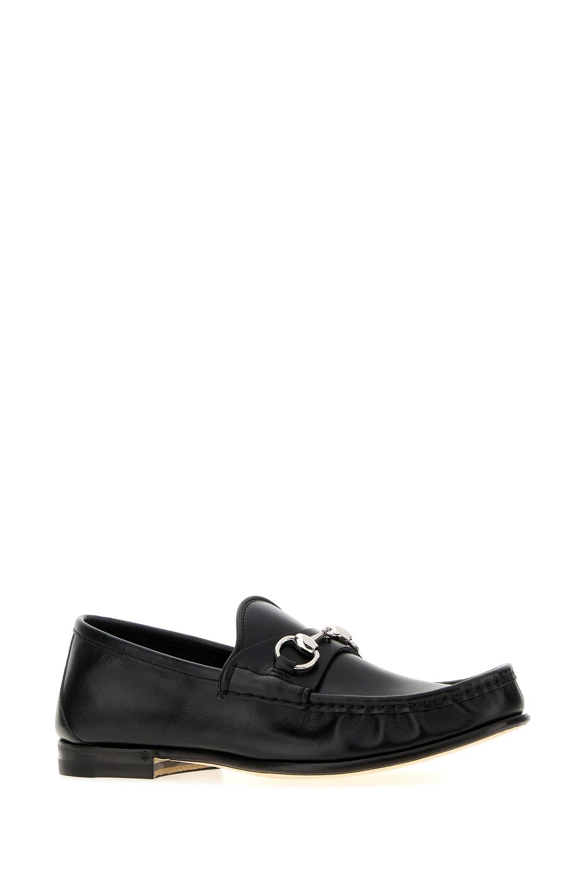 Gucci Men's Lugano Loafers in Brown