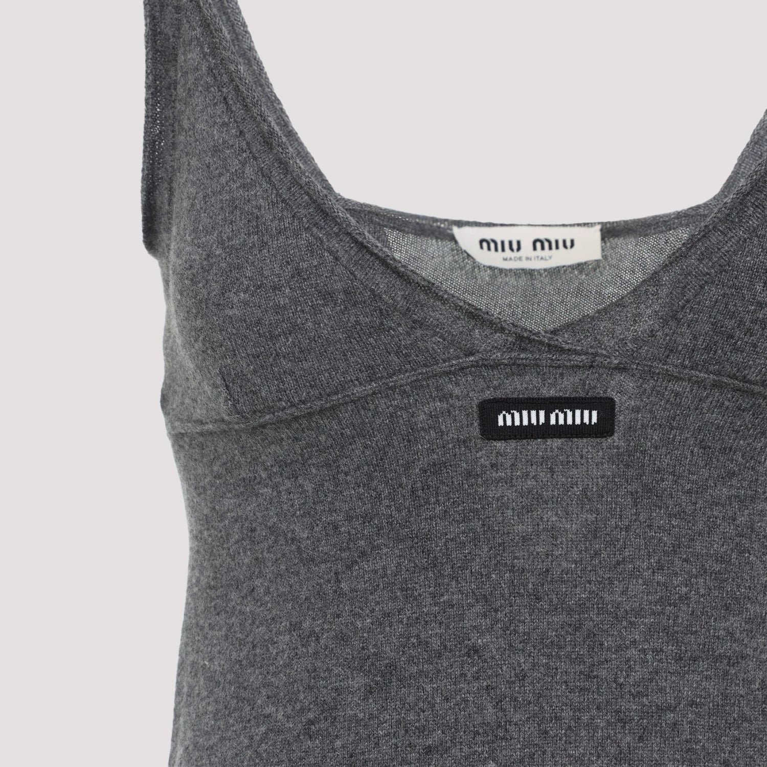 Miu Miu Mini Dress in Grey
