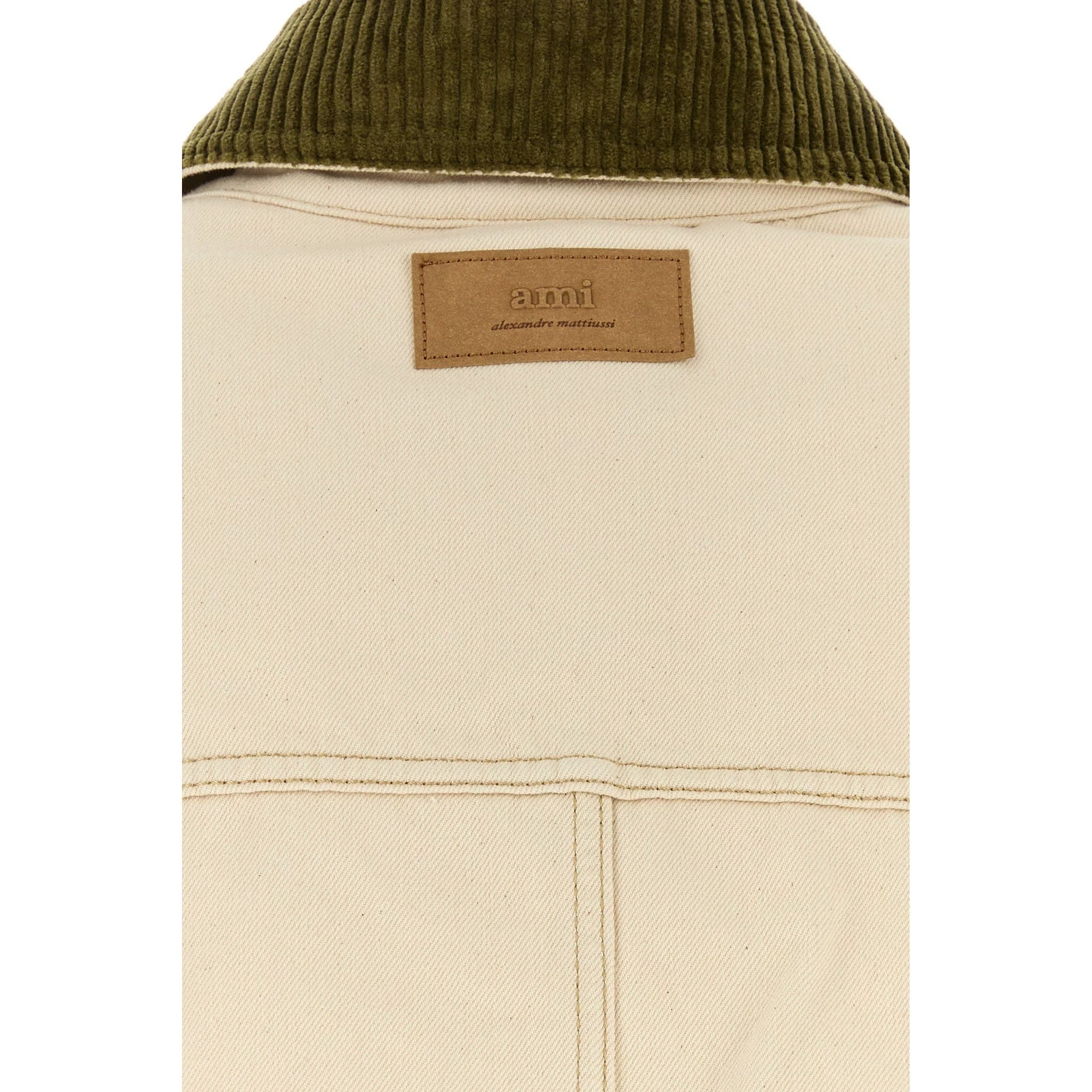 Ami Paris Jacket in Beige