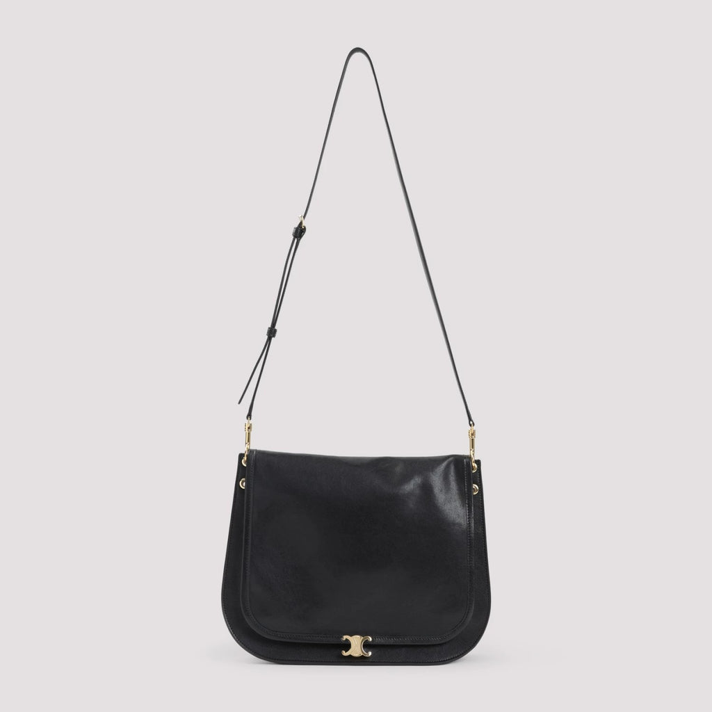 Celine Women's Besace Medium Shoulder Bag in Black