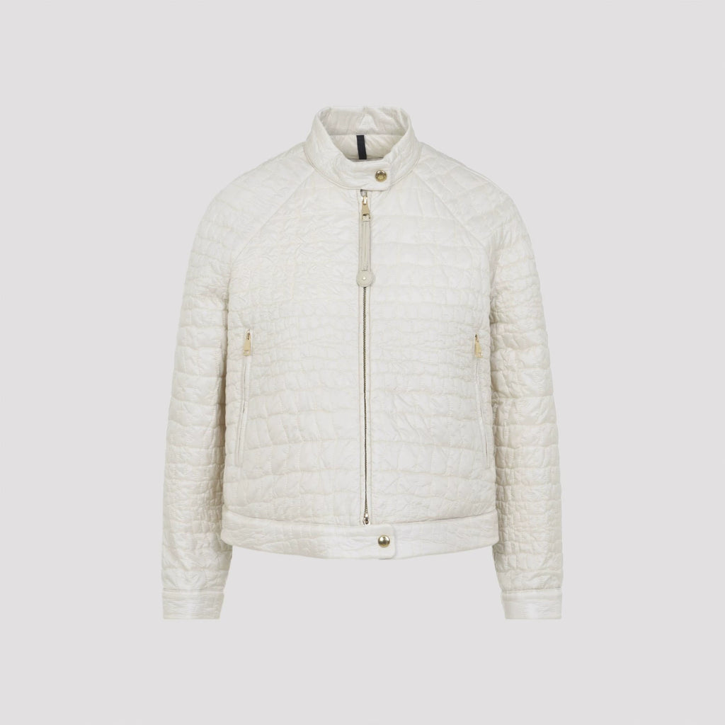 Moncler Women's Aubrieta Down Jacket in Beige