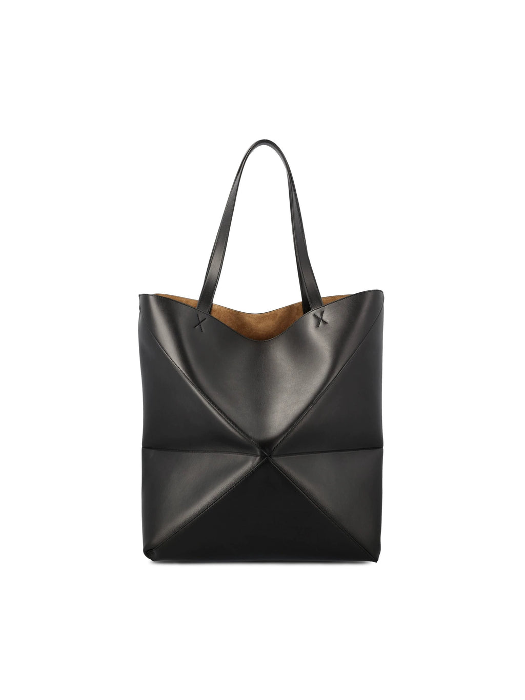 Loewe Men's Puzzle Fold Large Bag in Black