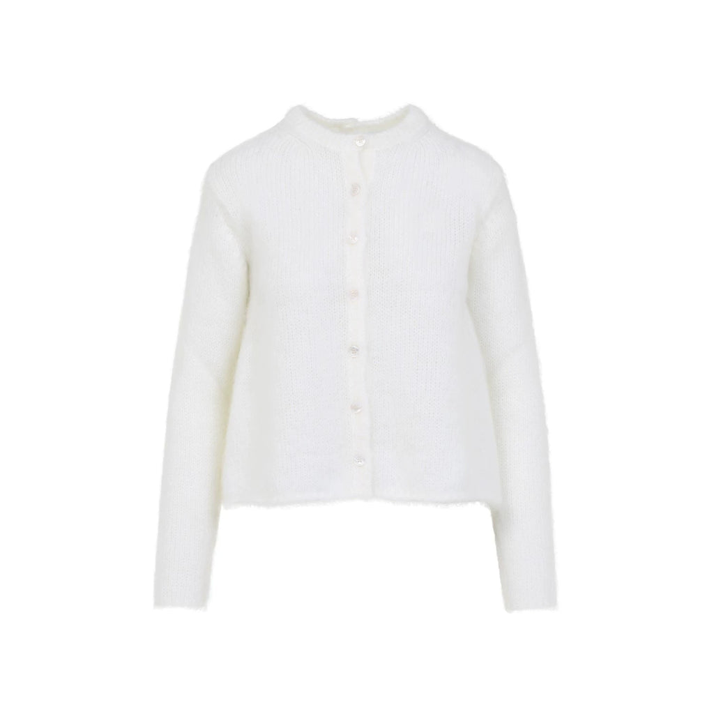 Loewe Women's Anagram Cardigan in White