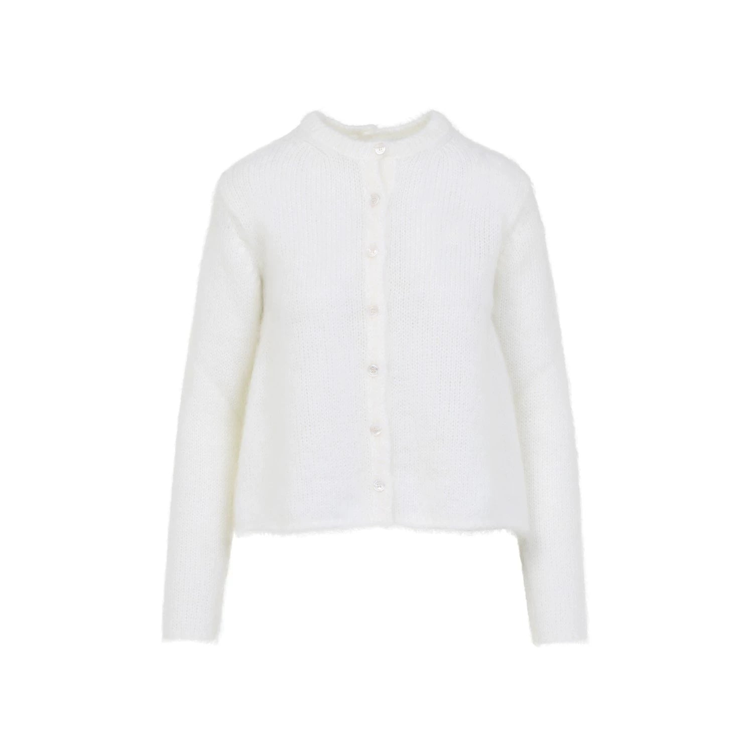Loewe Women's Anagram Cardigan in White