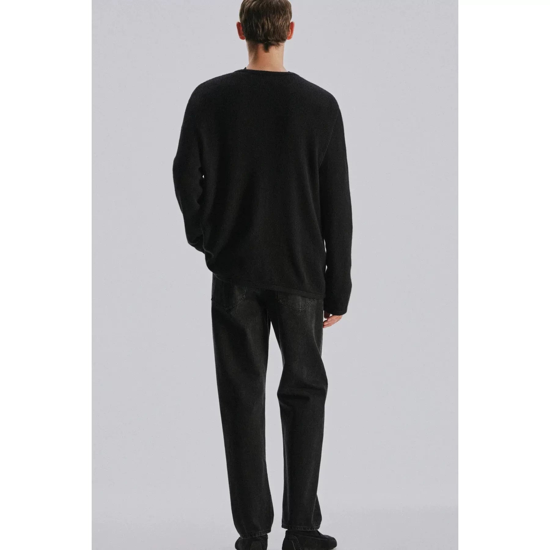 The Row Men's Moe Jeans in Black