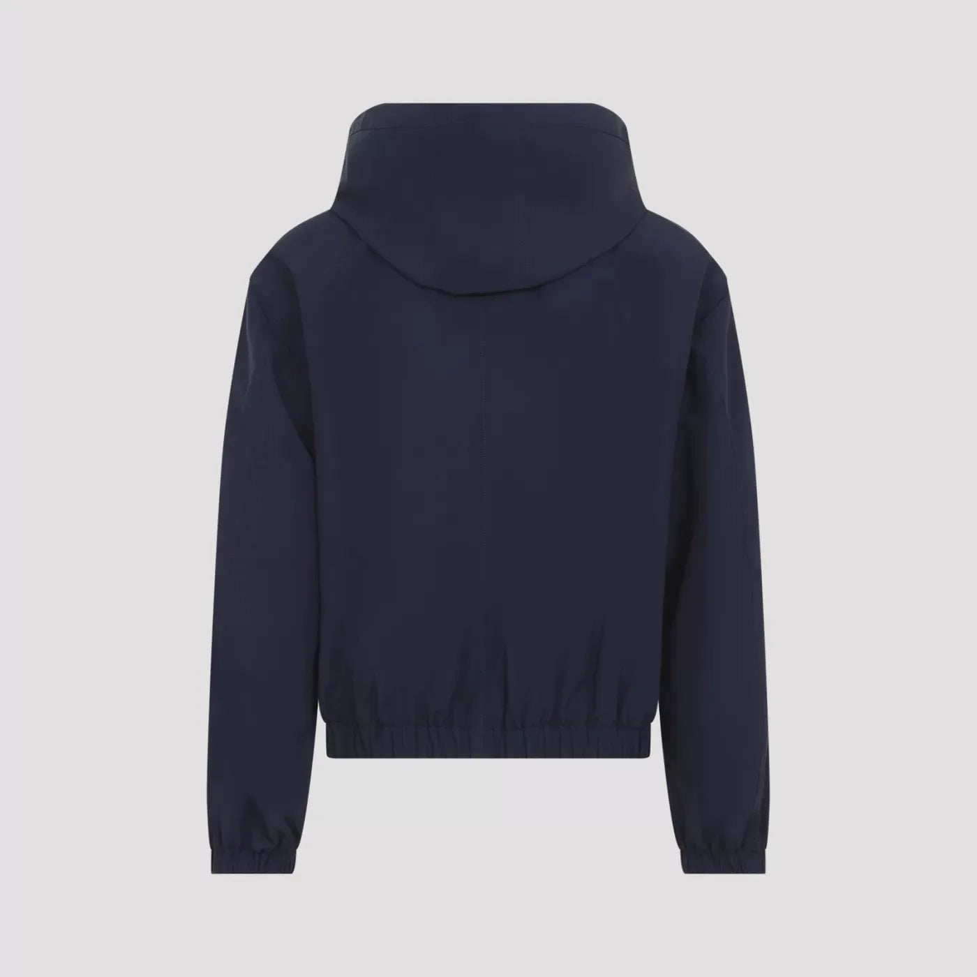 CELINE Men's Nylon Blend Windbreaker Jacket in Blue