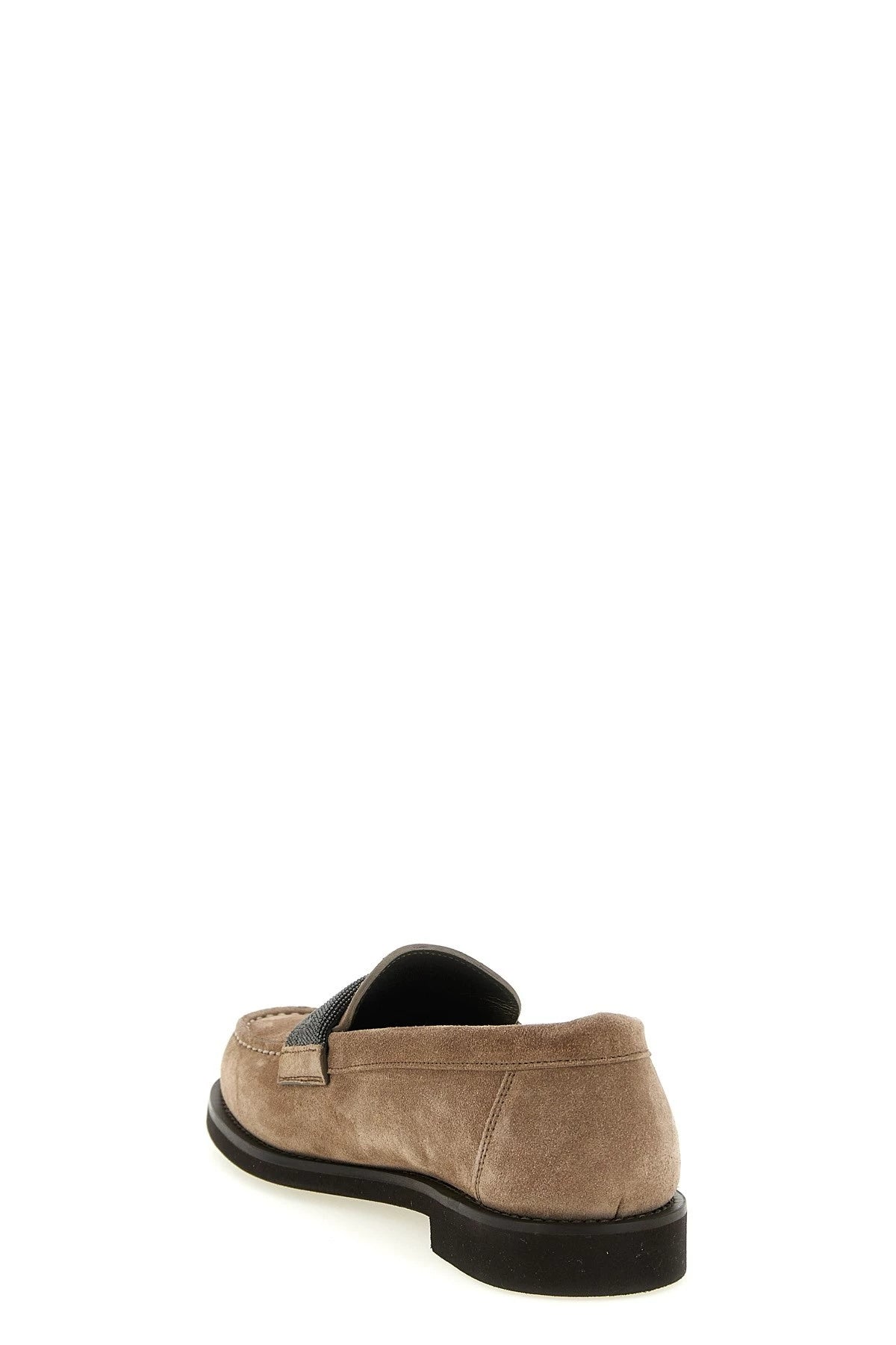 Brunello Cucinelli Women's Loafers in Brown