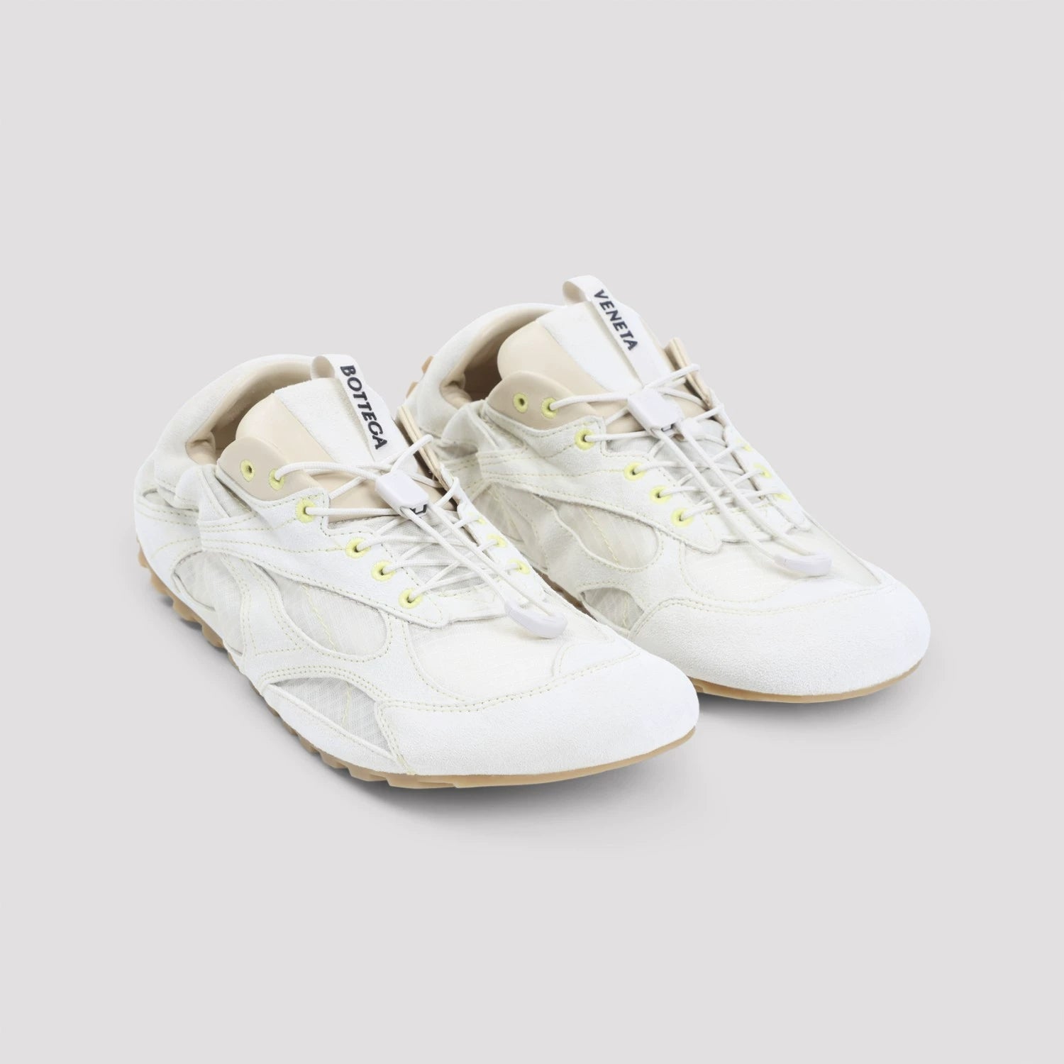Bottega Veneta Men's Flash Orbit Sneakers in White