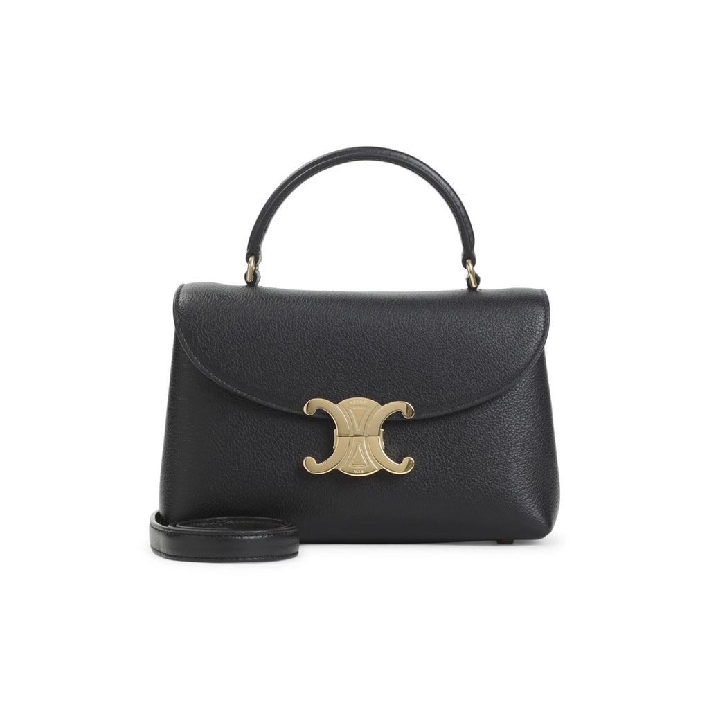 Celine Women's Teen Nino Small Shoulder Bag in Black