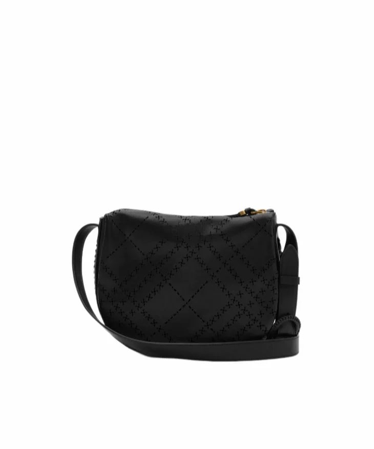 Burberry Women's Tavistock Small Shoulder Bag in Black