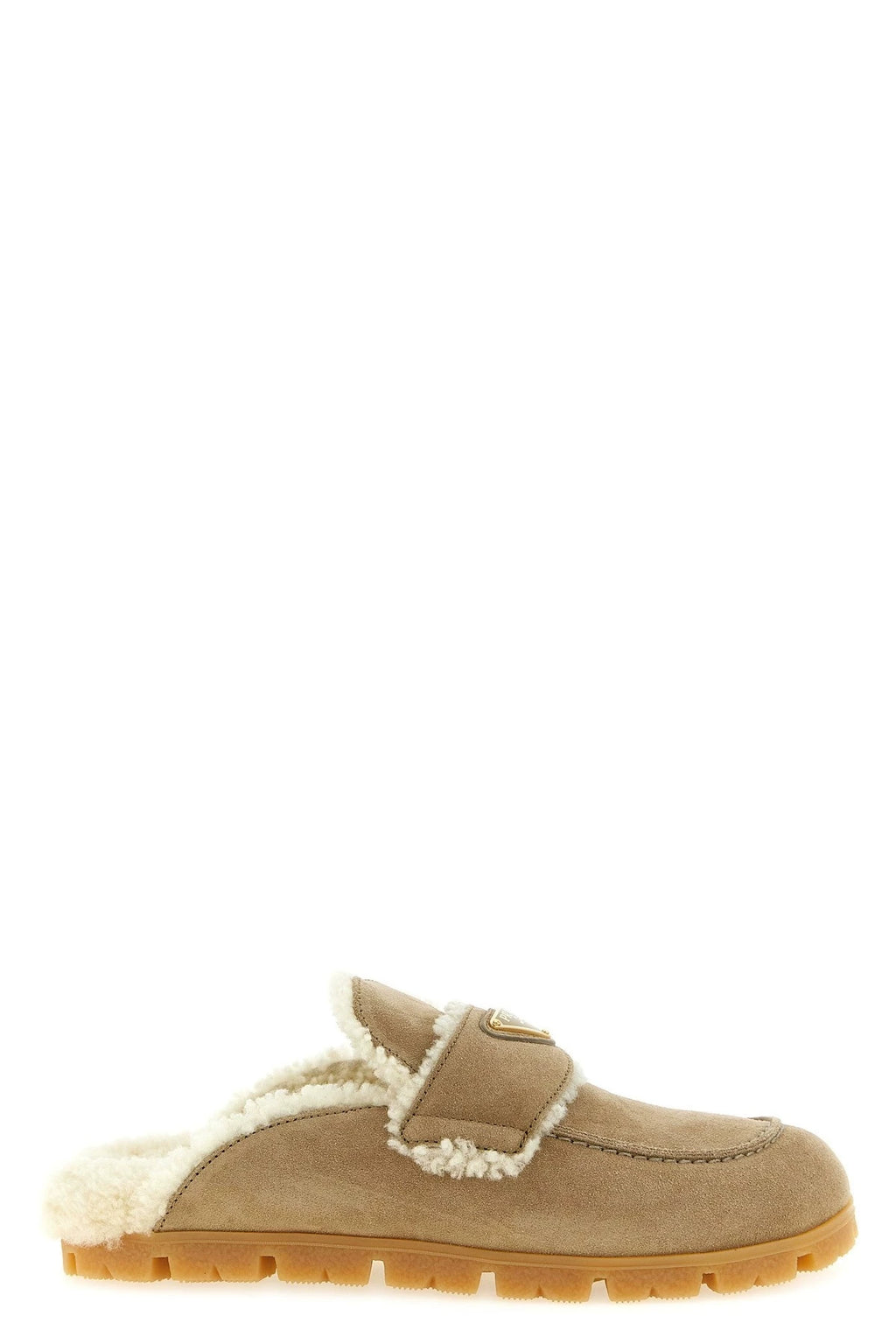 Prada Women's Slippers in Beige