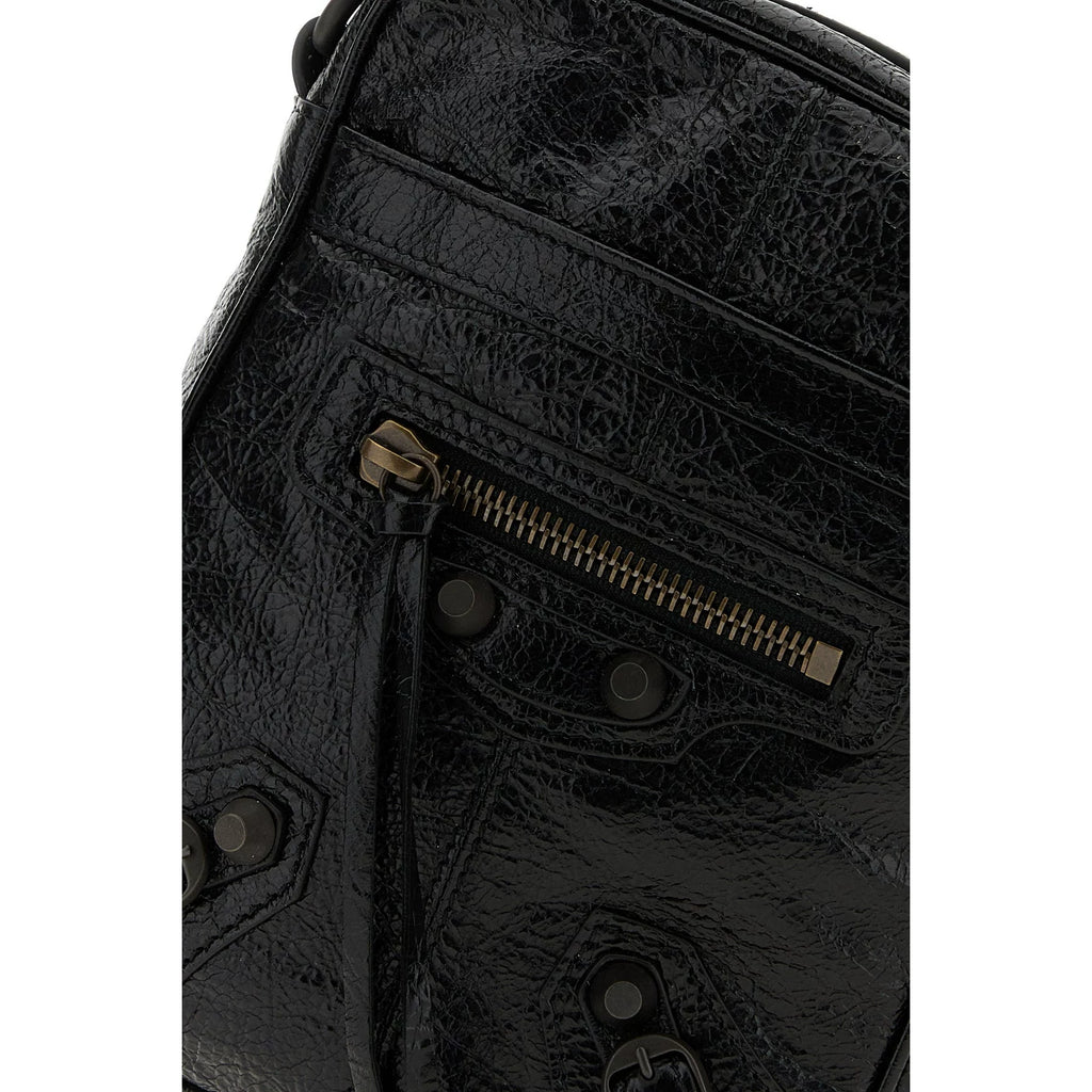 Balenciaga Men's Le City Small Bag in Black
