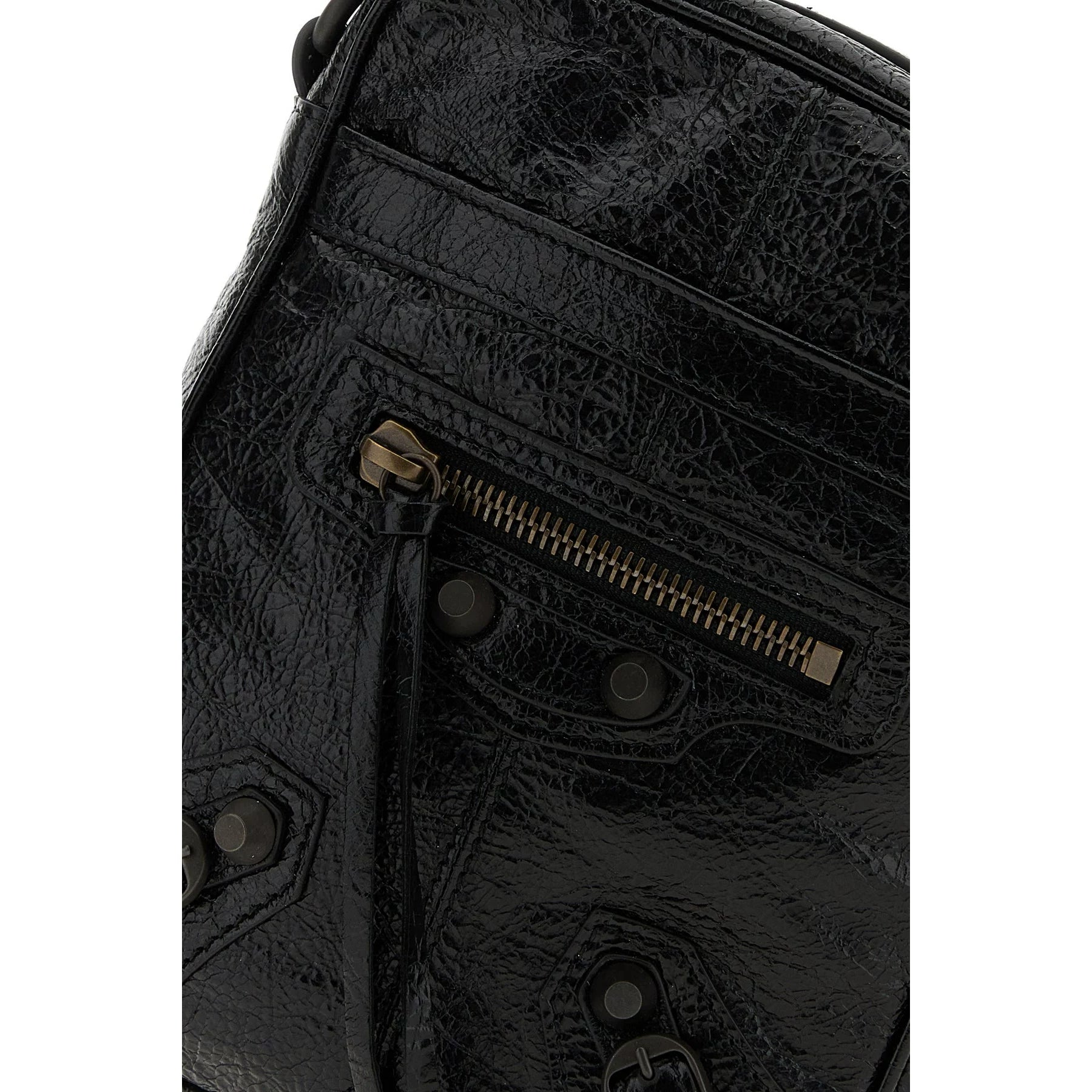 Balenciaga Men's Le City Small Bag in Black