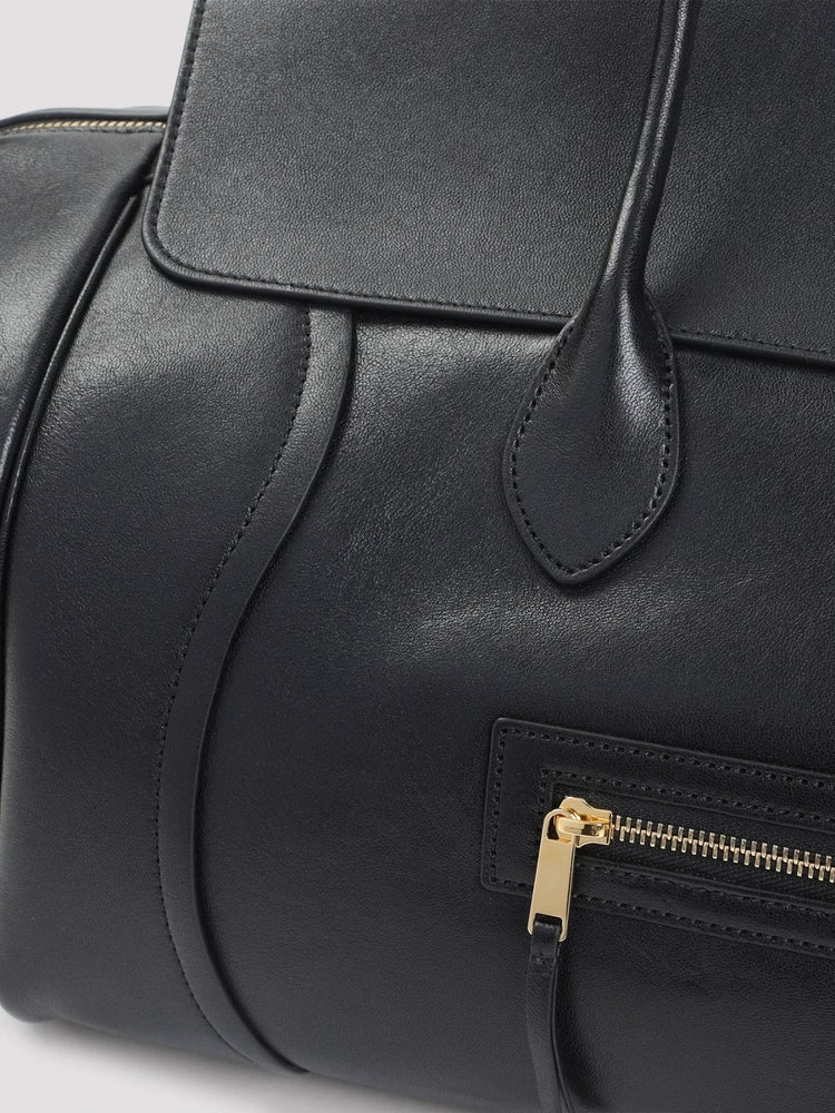 Celine Women's New Luggage Large Handbag in Black