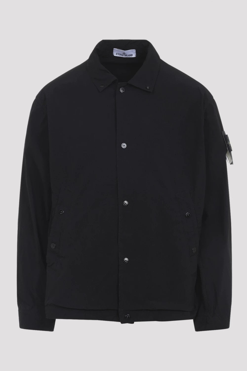 Stone Island Men's Jacket in Black
