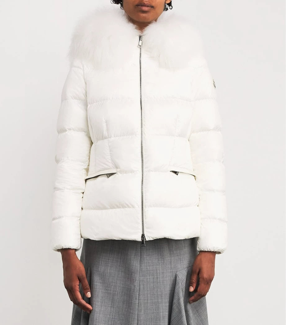 Moncler Women's Boed Down Jacket in White