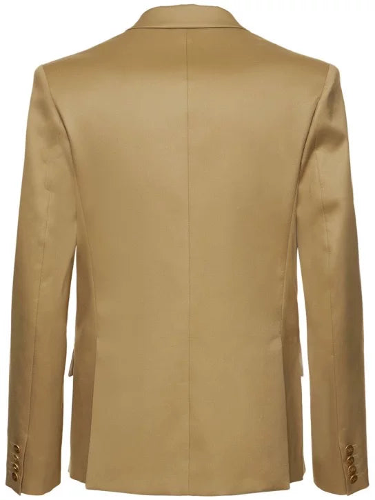 Valentino Men's Coat in Khaki