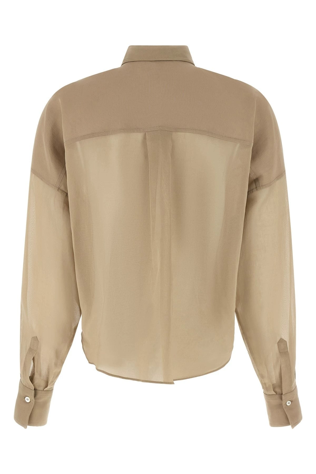 Brunello Cucinelli Women's Shirt in Beige