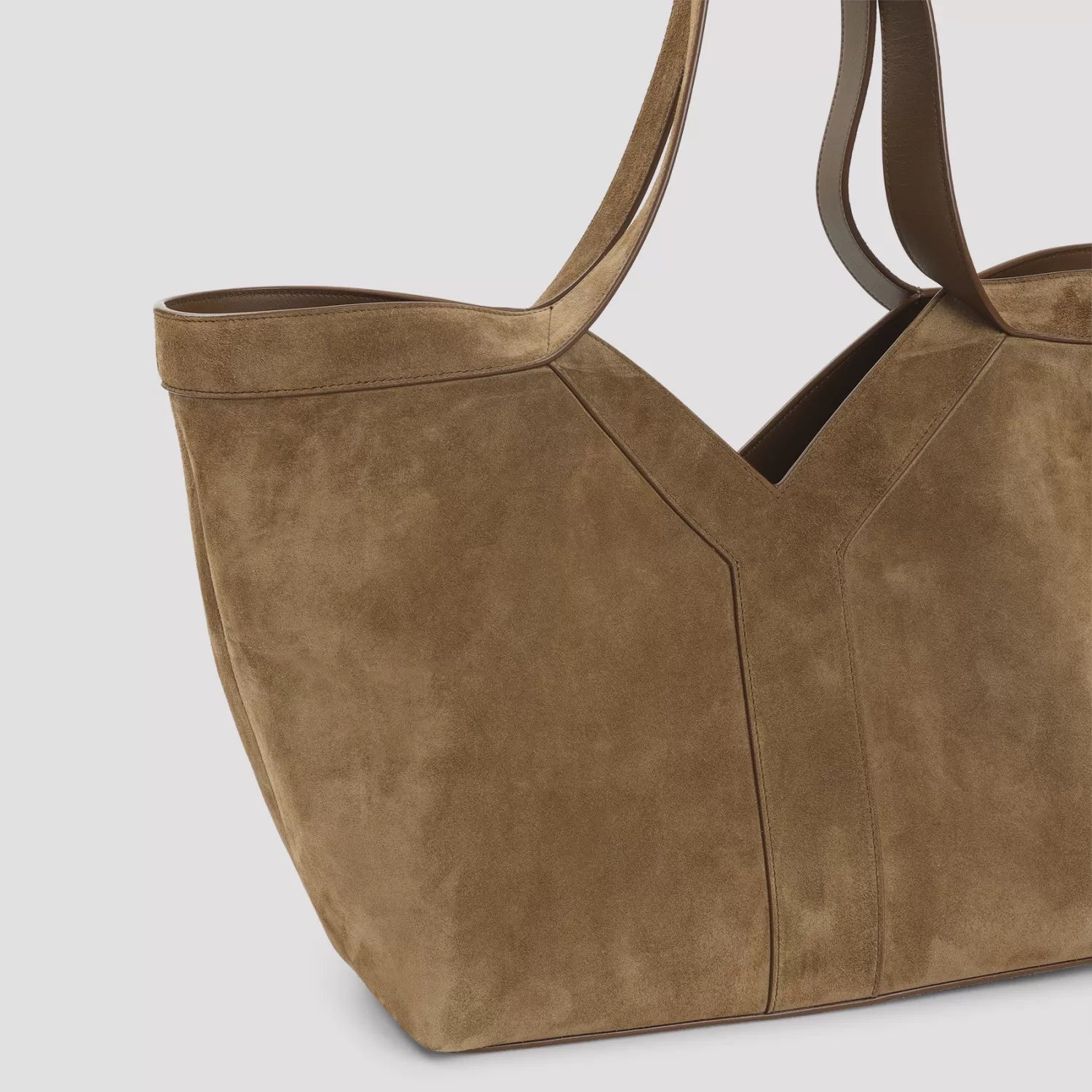 Saint Laurent Women's YSL Y Small Bag in Caramel