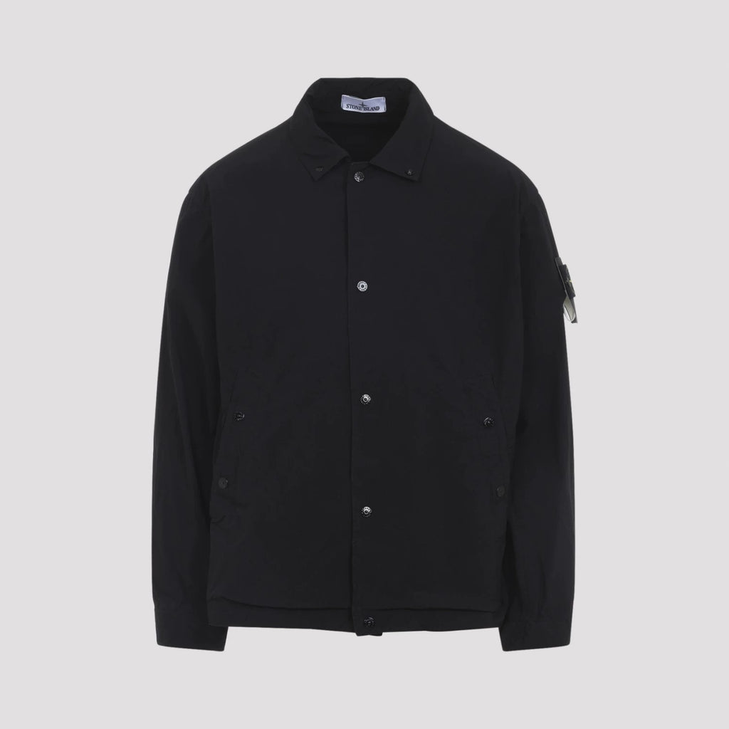 Stone Island Men's Jacket in Black