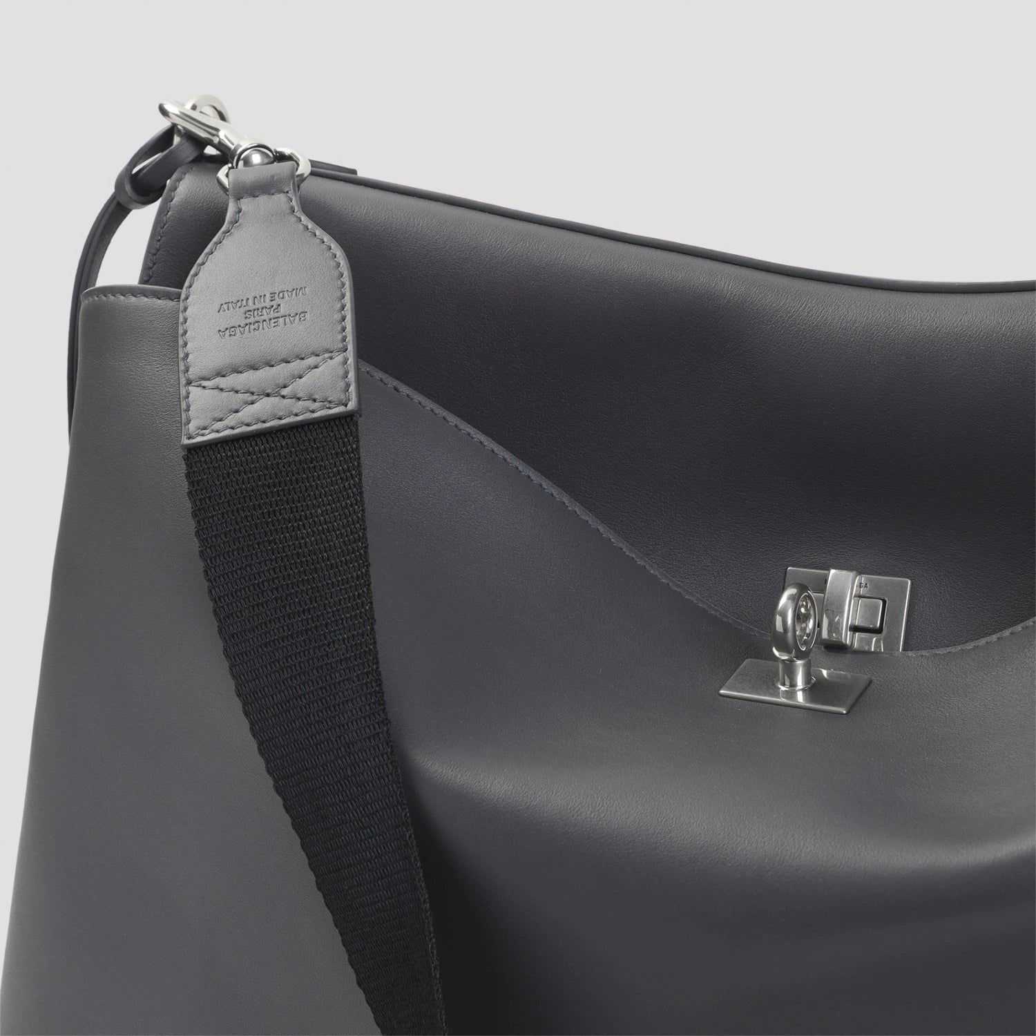 Balenciaga Men's Rodeo Medium Shoulder Bag in Grey