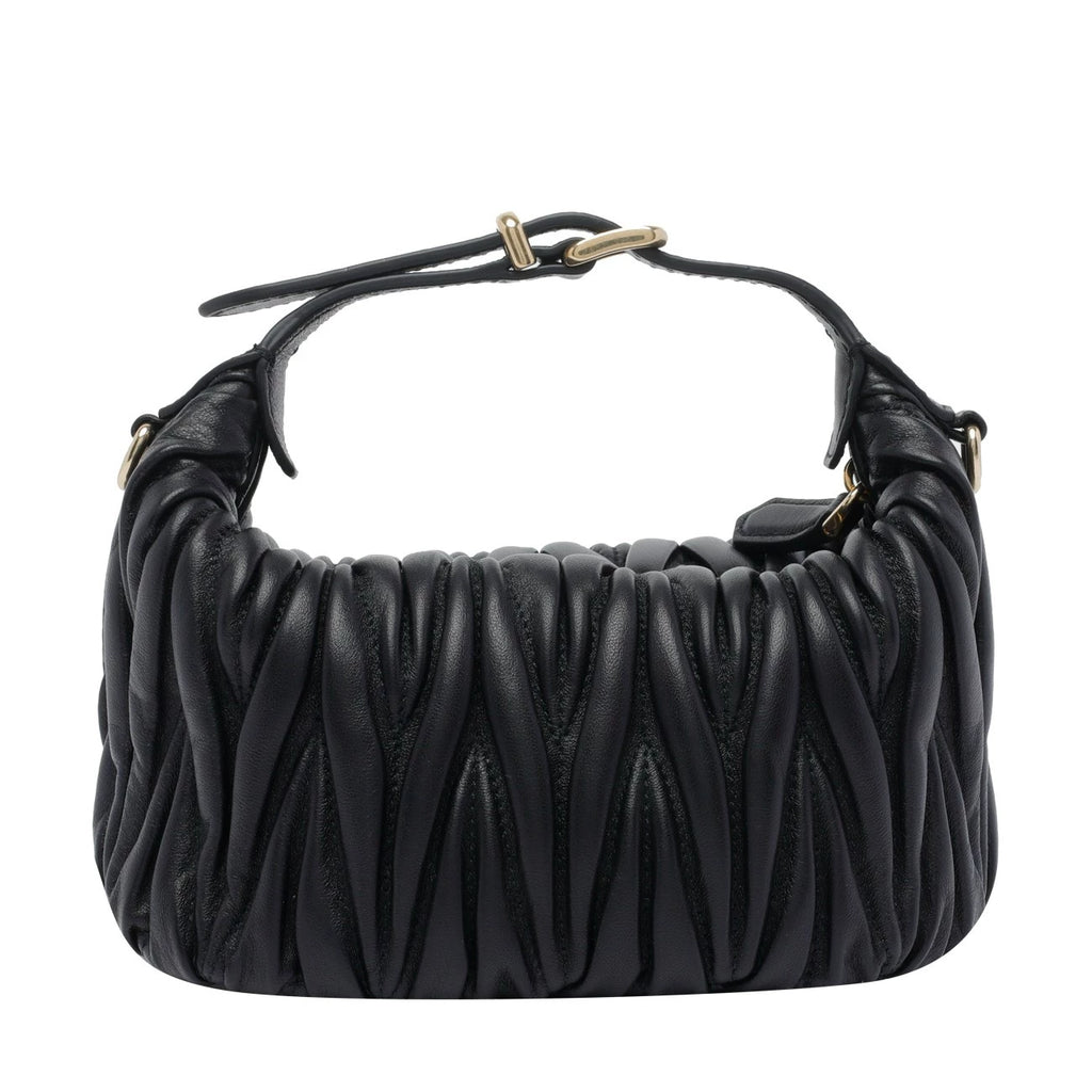 Miu Miu Women's Matelasse Mini Bag in Black
